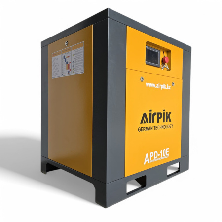 Купить Винтовой воздушный компрессор AirPik APD-10Eco IP23, 8бар в интернет магазине L4.kz за 715 000 тг. с доставкой по Алматы и Казахстану